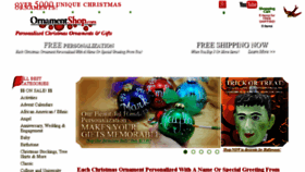 What Ornamentshop.com website looked like in 2017 (6 years ago)