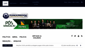 What Orondoniense.com.br website looked like in 2017 (6 years ago)