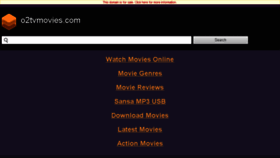 What O2tvmovies.com website looked like in 2017 (6 years ago)