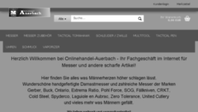 What Onlinehandel-auerbach.de website looked like in 2017 (6 years ago)