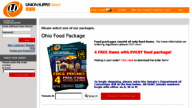 What Ohioinmatepackage.com website looked like in 2017 (6 years ago)
