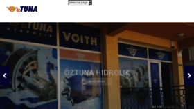 What Oztunahidrolik.com website looked like in 2017 (6 years ago)