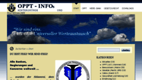 What Oppt-infos.com website looked like in 2017 (6 years ago)