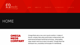 What Omega-meds.com website looked like in 2017 (6 years ago)