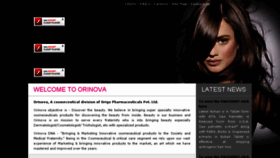 What Orinova.org website looked like in 2017 (6 years ago)