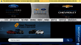 What Osseoauto.com website looked like in 2017 (6 years ago)