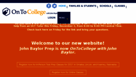 What Ontocollege.com website looked like in 2017 (6 years ago)