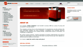 What Online-solutions.ru website looked like in 2017 (6 years ago)