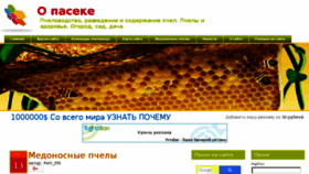 What O-paceke.ru website looked like in 2017 (6 years ago)