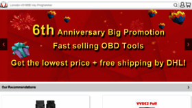 What Obd2shop.co.uk website looked like in 2017 (6 years ago)