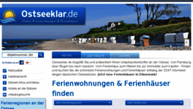 What Ostseeklar.de website looked like in 2017 (6 years ago)