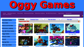 What Oggygame.com website looked like in 2017 (6 years ago)
