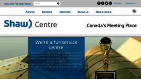 What Ottawaconventioncentre.com website looked like in 2017 (6 years ago)