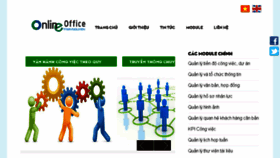 What Onlineoffice.vn website looked like in 2017 (6 years ago)