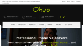 What Ohvo.co.nz website looked like in 2017 (6 years ago)