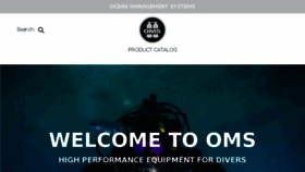 What Omsdive.com website looked like in 2017 (6 years ago)