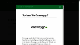 What Onewaygo.de website looked like in 2017 (6 years ago)
