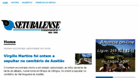 What Osetubalense.pt website looked like in 2017 (6 years ago)