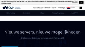 What Ovh.nl website looked like in 2017 (6 years ago)