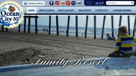 What Oceancityvacation.com website looked like in 2017 (6 years ago)