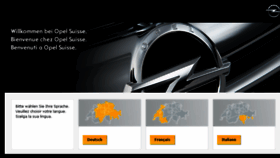 What Opel.ch website looked like in 2017 (6 years ago)