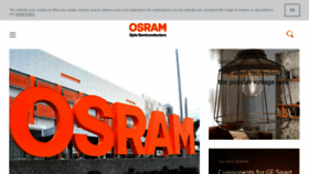 What Osram-os.com website looked like in 2017 (6 years ago)