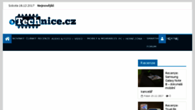 What Otechnice.cz website looked like in 2017 (6 years ago)