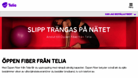 What Oppenfiber.se website looked like in 2017 (6 years ago)
