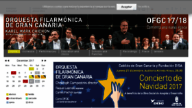 What Ofgrancanaria.com website looked like in 2017 (6 years ago)