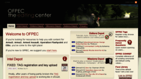 What Ofpec.com website looked like in 2017 (6 years ago)