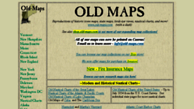 What Old-maps.com website looked like in 2017 (6 years ago)