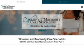 What Obgyncareorlando.com website looked like in 2017 (6 years ago)