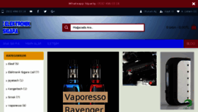 What Onlineelektroniksigara.com website looked like in 2017 (6 years ago)