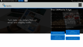 What Obmedia.com website looked like in 2017 (6 years ago)