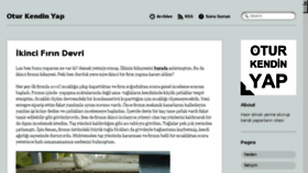What Oturkendinyap.com website looked like in 2018 (6 years ago)