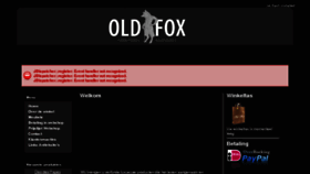 What Oldfox.nl website looked like in 2018 (6 years ago)