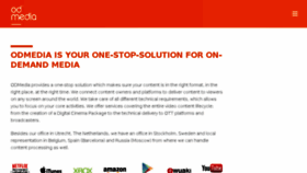 What Odmedia.nl website looked like in 2018 (6 years ago)