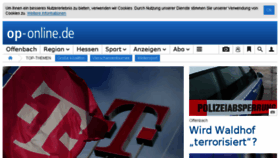 What Op-online.de website looked like in 2018 (6 years ago)