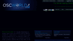 What Oscworld.com website looked like in 2018 (6 years ago)