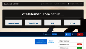 What Oteleleman.com website looked like in 2018 (6 years ago)
