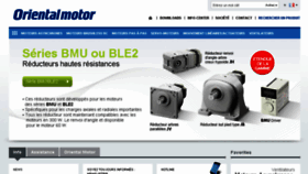 What Orientalmotor.fr website looked like in 2018 (6 years ago)