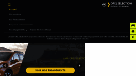 What Opelselection.fr website looked like in 2018 (6 years ago)