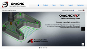 What Onecnc.nl website looked like in 2018 (6 years ago)