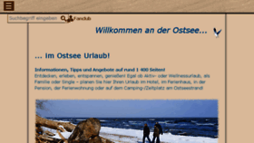 What Ostsee.de website looked like in 2018 (6 years ago)