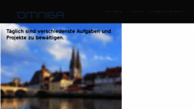 What Omniga.de website looked like in 2018 (6 years ago)