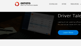 What Ostoto.com website looked like in 2018 (6 years ago)