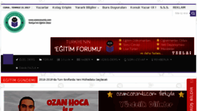 What Ozancorumlu.com website looked like in 2018 (6 years ago)