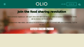 What Olioex.com website looked like in 2018 (6 years ago)
