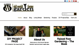 What Oldworldgardenfarms.com website looked like in 2018 (6 years ago)