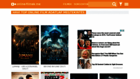 What Online-filmek.tv website looked like in 2018 (6 years ago)